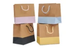 Sac papier blanc base couleur – Image 3