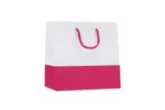 Sac papier blanc base couleur