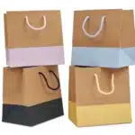 Sac kraft base pastel