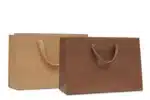 Sac kraft naturel et marron