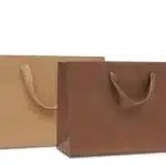 Sac kraft naturel et marron