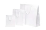 Sac mat papier blanc