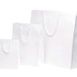 Sac mat papier blanc 2